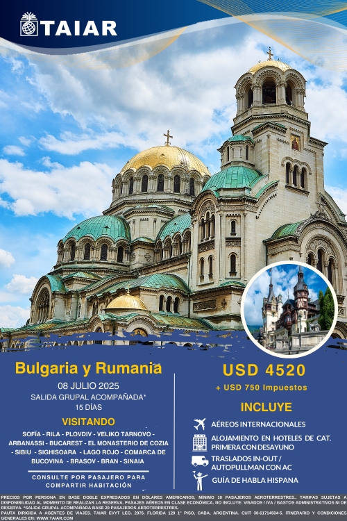 BULGARIA Y RUMANIA