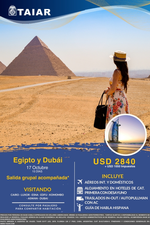 EGIPTO Y DUBAI